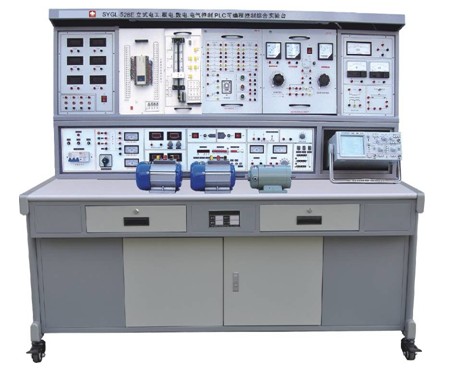 JYGL-528E 立式电工.模电.电气控制.PLC可编程控制综合实验台实验装置